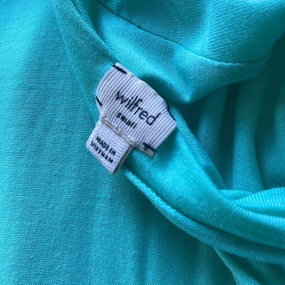 Wilfred Blue Long Sleeve Open Back Top - Picture 3 of 3